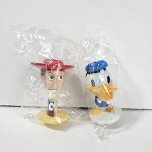 Bundle Kelloggs Bobbleheads Donald Duck And Jessie Toy Story Cereal Promotion